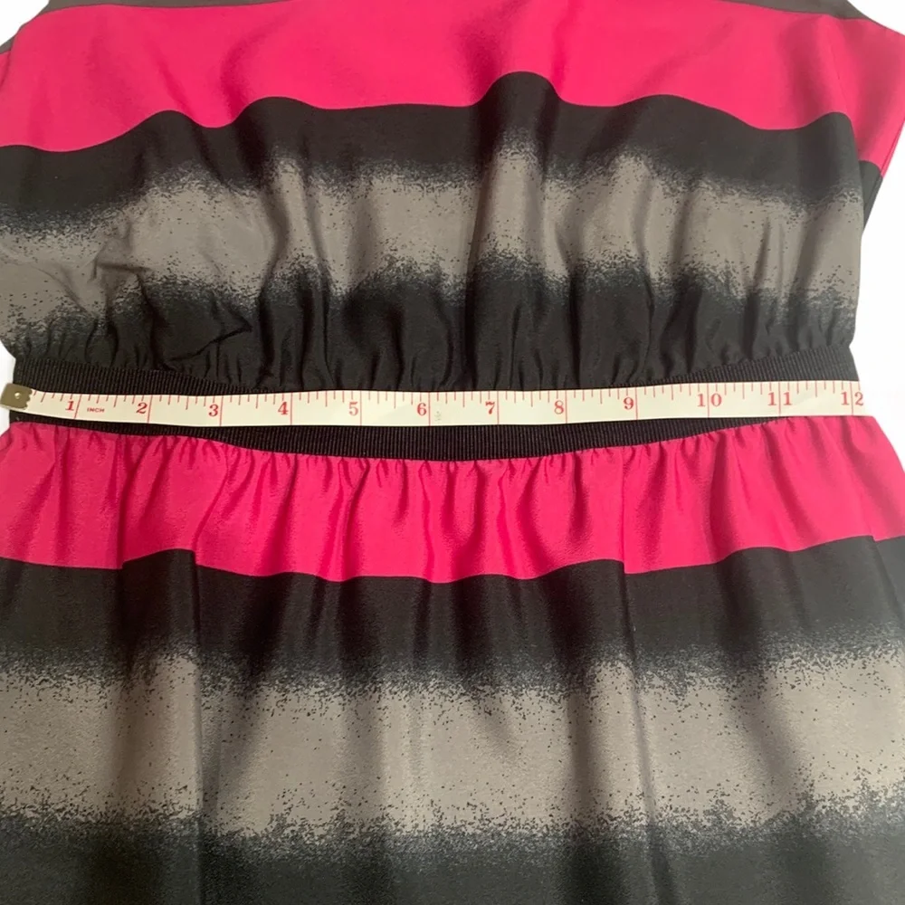 Ann Taylor LOFT size XS stripe Spring dress - Picture 6 of 7